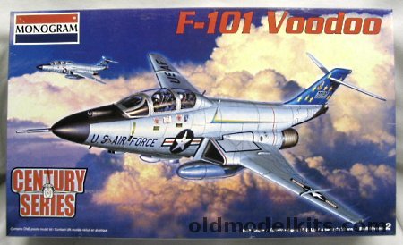 Monogram 1/48 F-101B Voodoo - Century Series Issue, 85-5843 plastic model kit